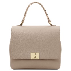 Silene - Borsa a mano in pelle convertibile a zaino