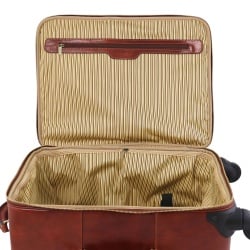 TL Voyager - Trolley verticale in pelle con 4 ruote - Img 7