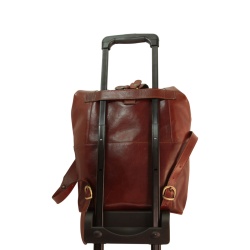 Zaino in pelle marrone 4151 - Img 5