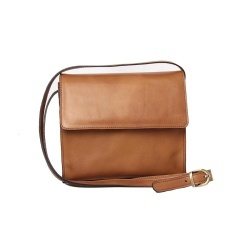 Borsa a tracolla in pelle di vitello-Coloniale