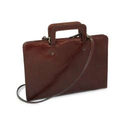 Cartellina in pelle - marrone - Img 3