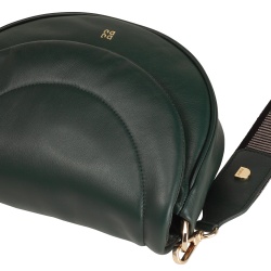 DUDU Borsa a Tracolla Spalla Donna in Pelle Trapuntata, Borsetta Piccola Elegante Imbottita con Patta, Spallina e Tracolla Removibili - Img 4