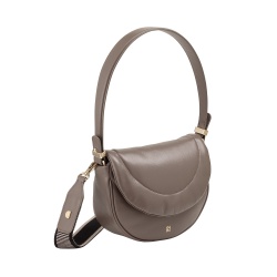 DUDU Borsa a Tracolla Spalla Donna in Pelle Trapuntata, Borsetta Piccola Elegante Imbottita con Patta, Spallina e Tracolla Removibili - Img 3
