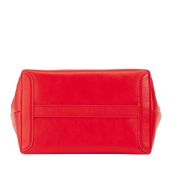 DUDU Borsa Donna Piccola a Tracolla in Vera Pelle, Borsa Mini Bag da Sera Elegante, 22 x 13 cm, Doppi Manici, Tracolla a Catena, Chiusura Zip - Img 6
