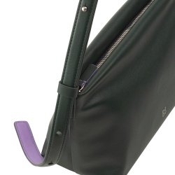 DUDU Borsa Tracolla Piccola Donna in Pelle Morbida, Borsa a Spalla, Chiusura a Cerniera, Borsetta da Sera Elegante Moda Città Fashion - Img 4
