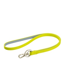 DUDU Cordino Laccio da Collo con Anello e Moschettone Metal in Vera Pelle, Laccetto per Chiavi, Porta Badge, Auto, Portachiavi - Img 2
