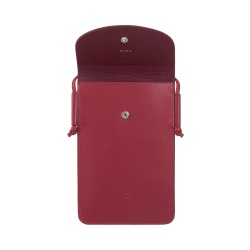 DUDU Custodia Porta Cellulare da Collo in Pelle, Astuccio Porta Smartphone fino a 6,7 Pollici con Bottone, Laccio Tracolla Regolabile, Design Sottile - Img 3