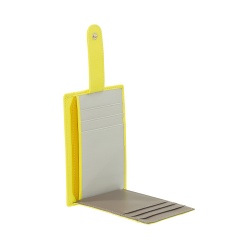 DUDU Porta Carte di Credito in Pelle Multicolore Sottile Slim Uomo Donna con 9 Slot e Chiusura di Sicurezza - Img 3