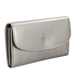 DUDU Portafoglio Donna Grande in Pelle Colorata, Portafoglio Continental, Tasche Porta Carte di Credito, Portamonete con Cerniera - Img 3