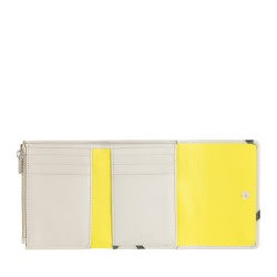 DUDU Portafoglio Donna Piccolo in Pelle Ispirato al Tennis – Compatto con Porta Carte Credito, Portamonete con Cerniera Zip e Contanti - Img 3