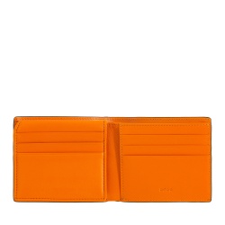 DUDU Portafoglio Piccolo da Uomo RFID in Pelle Stampata, Portafogli Porta Carte Tessere con Patta Interna, Senza Portamonete, Tasca con Retina - Img 3