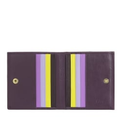DUDU Portafoglio RFID di pelle multicolore porta carte e monete