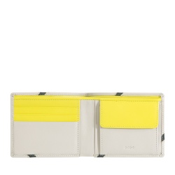 DUDU Portafoglio Uomo Compatto in Pelle – Design Ispirato al Tennis – Portafoglio Piccolo con Portamonete, Tasche per Carte e Banconote - Img 2