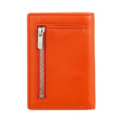 DUDU Portafoglio Uomo in Pelle Piccolo, Portafoglio Uomo Slim Compatto con Porta Carte di Credito, Porta Banconote Contanti, Zip Portamonete, con Protezione RFID - Img 3
