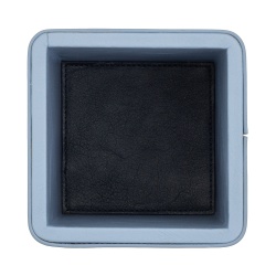 DUDU Portapenne da Scrivania in Pelle di Design, Porta Penne per Tavolo da Ufficio, Porta Matite Colorato - Img 3