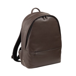 DUDU Zaino in Pelle Uomo Donna Porta PC 15L – Elegante Zaino da Viaggio e Lavoro con Tasca Imbottita per Laptop (fino 13"), Spallacci Regolabili e Design Compatto - Img 3