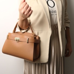 Maisy - Borsa a mano in pelle - Misura media - Img 7