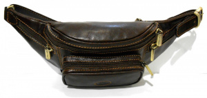 MARSUPIO IN PELLE TONY PEROTTI MODELLO 5 TASCHE - Img 3