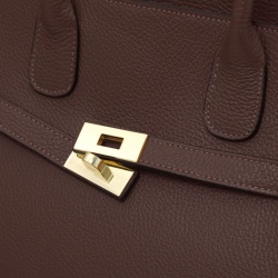 Origami - Borsa a mano in pelle - Img 5