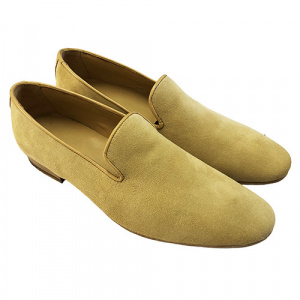 PANTOFOLE CHIUSE IN CAMOSCIO GAROFALO GIANBATTISTA ARTIGIANALI MADE IN ITALY - Img 2