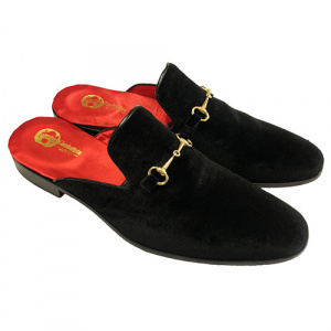 PANTOFOLE UNISEX IN VELLUTO GAROFALO GIANBATTISTA ARTIGIANALI MADE IN ITALY