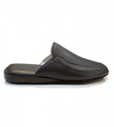 PANTOFOLE UOMO IN PELLE GEDA MADE IN ITALY - Img 2