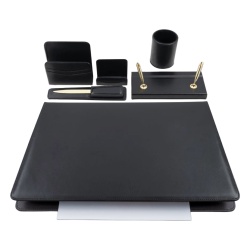 SET UFFICIO DA SCRIVANIA "CLASSIC" 6 PZ CITY TIME IN SCATOLA REGALO