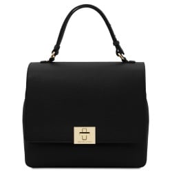 Silene - Borsa a mano in pelle convertibile a zaino