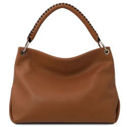 TL Bag - Borsa a spalla in pelle morbida - Img 3