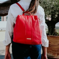 TL Bag - Zaino da donna in pelle morbida - Img 9