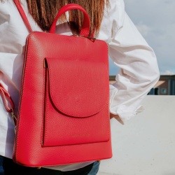 TL Bag - Zaino piccolo da donna in pelle - Img 8
