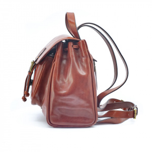 ZAINO DONNA IN PELLE LE ARTI ARTIGIANALE MADE IN ITALY - Img 2