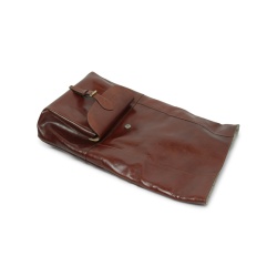 Zaino in pelle marrone 4151 - Img 4
