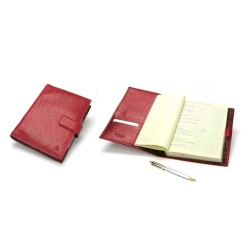 AGENDA SETTIMANALE IN PELLE LE ARTI 19x26 CM