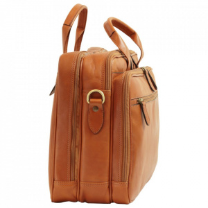 BORSA DA LAVORO IN PELLE OLD ANGLER FIRENZE - Img 2