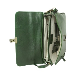 Cartella in pelle - verde - Img 2
