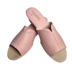 CIABATTA DONNA MILLY IN PELLE ARTIGIANALE MADE IN ITALY - Img 6