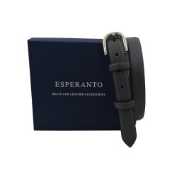 CINTURA DONNA 2,5 CM IN PELLE ORIONE BELTS ARTIGIANALE MADE IN ITALY - Img 3