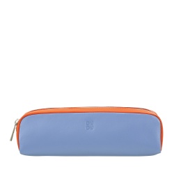 DUDU Astuccio Portapenne in Pelle multicolore Portamatite con Cerniera per Ufficio e Scuola