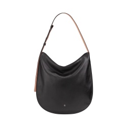 DUDU Borsa a Spalla Donna in Pelle Morbida, Borsa Hobo con Cerniera, Borsa Tracolla Grande Capiente Regolabile Colorata - Img 1