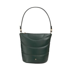DUDU Borsa Donna a Spalla e Tracolla Trapuntata Imbottita in Pelle Nappa, Borsa Grande con Cerniera e Doppia Tracolla, Design Elegante - Img 1
