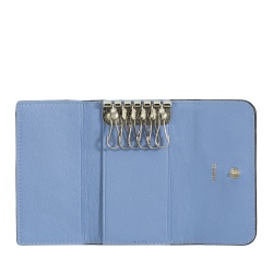 DUDU Portachiavi in Pelle con 6 Ganci, Astuccio Borsellino Portachiavi Uomo Donna – Elegante, Pratico e Compatto per Organizzare le Chiavi - Img 2