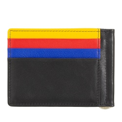 DUDU Portafoglio Uomo con Fermasoldi in Pelle Porta Carte di Credito Clip Banconote Sottile Porta Tessere - Img 2
