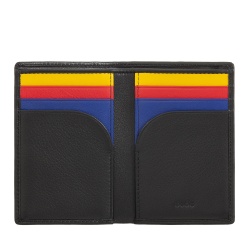 DUDU Portafoglio Uomo in Pelle Piccolo, Portafoglio Uomo Slim Compatto con Porta Carte di Credito, Porta Banconote Contanti, Zip Portamonete, con Protezione RFID