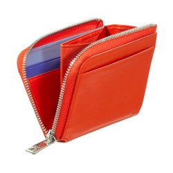 DUDU Portafoglio Uomo Piccolo con Zip, Portafoglio RFID in Pelle Colorato, Porta Carte di Credito, Design Compatto Tascabile - Img 3