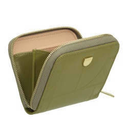 DUDU Portamonete Uomo Donna Piccolo Tascabile in Pelle Stampata con Cerniera, Tasche Porta Tessere - Portafoglio Piccolo Compatto - Img 3