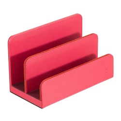 DUDU Set da Scrivania in Pelle per Ufficio 4 pz con Svuotatasche Porta Penne Porta Lettere Porta Block Notes - Img 2