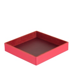 DUDU Set da Scrivania in Pelle per Ufficio 4 pz con Svuotatasche Porta Penne Porta Lettere Porta Block Notes - Img 5