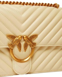 LOVE ONE CLASSIC SHEEP NAPPA CHEVRON PINKO - Img 4