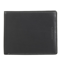 Nuvola Pelle Portafoglio Uomo in Pelle con Portamonete – Elegante Portafogli Classico con Scomparti Porta Carte, Tasca a Retina e Doppio Vano Banconote - Img 2